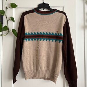 Earth tone sweater